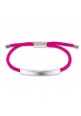 Circle Magenta Silver